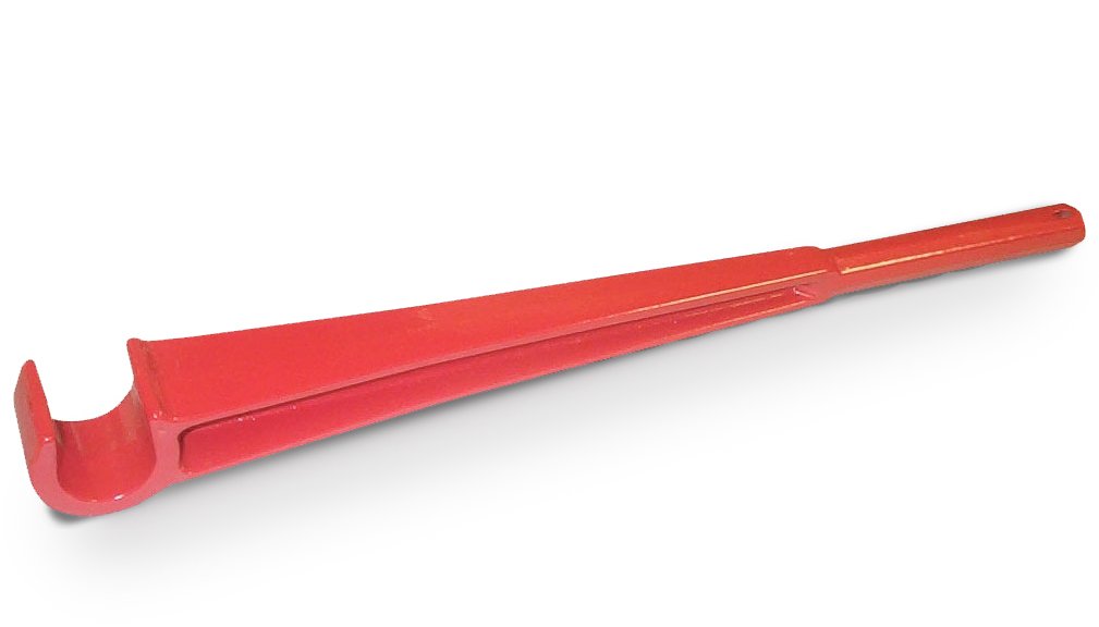 Valve Wheel Wrench 1 x 14-3/4 in Red
