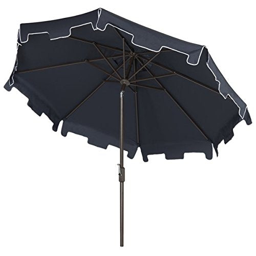 Safavieh PAT8000L Outdoor Collection UV Resistant Zimmerman 9' Crank Market Push