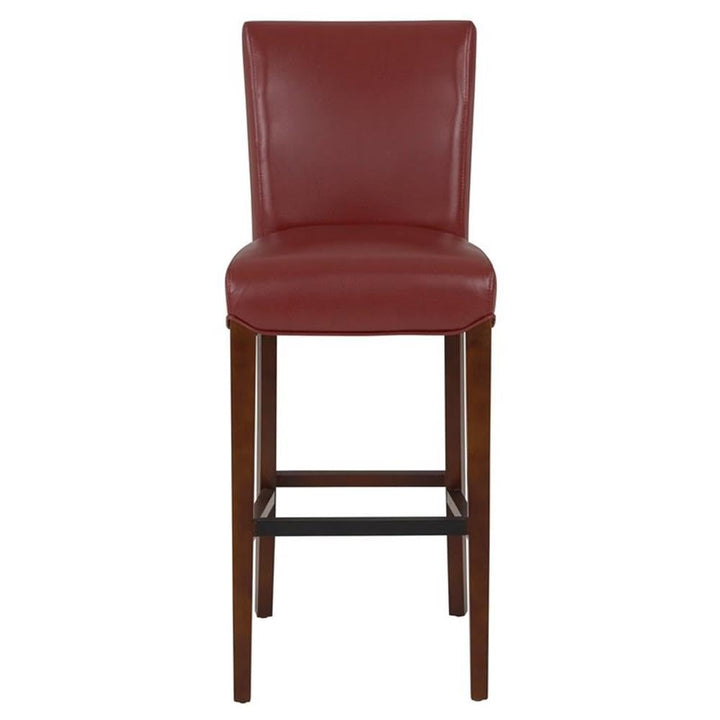 New Pacific Direct Milton Bonded Leather Counter Bar & Counter Stools Dark Brick pomegranate - Diamond Home USA