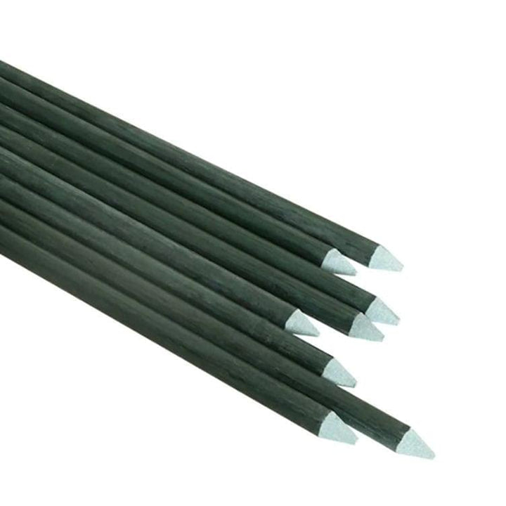 Plant Stakes Pack of 50 5/16 in.6 Ft.Dark Green 6ft