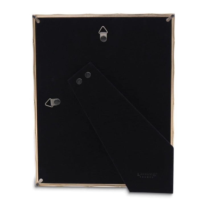 Gold-tone 8x10 Bamboo Metal Photo Frame With Mat For 5x7 Gold Modern - Diamond Home USA