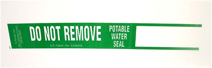 NMC PWCT DO NOT Remove - Potable Water Seal Tape Roll - 2 in. x 165 ft. Green - Diamond Home USA