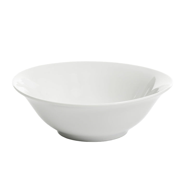 48-piece White Kitchen Basic Essentials Dinnerware Set Solid Modern Contemporary - Diamond Home USA