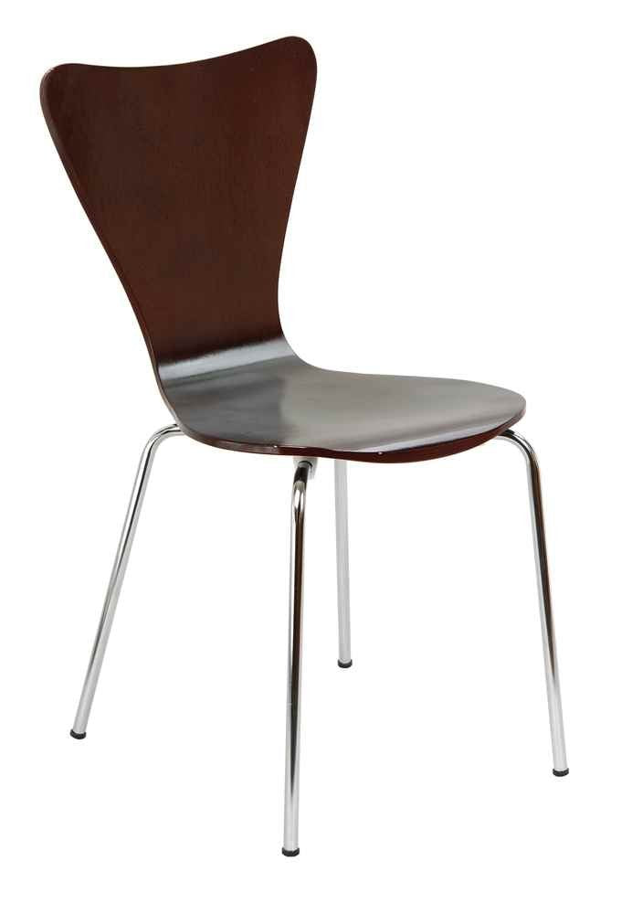 Legaré Furniture Modern Ergonomic Bent Plywood Chair for The Home Office or Work