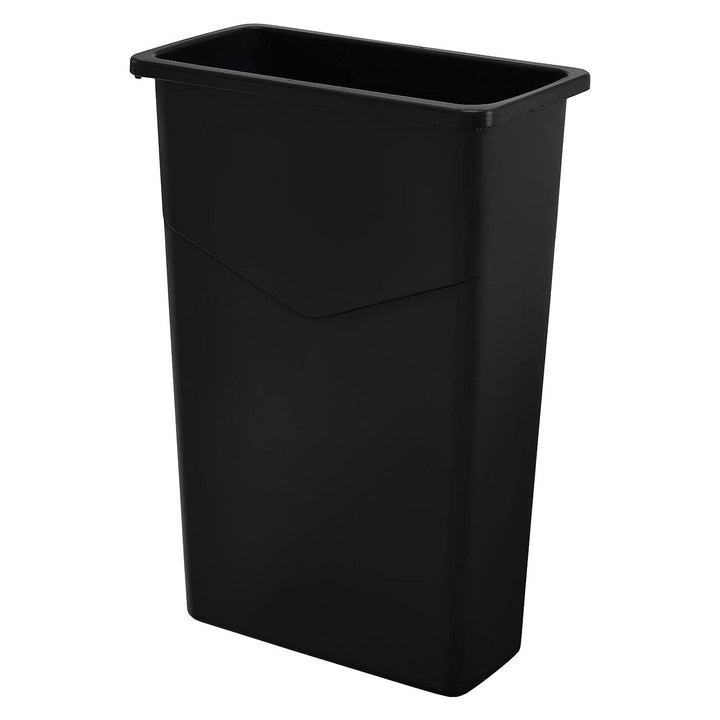 Global Industrial Slim Trash Container 23 Gallon Black