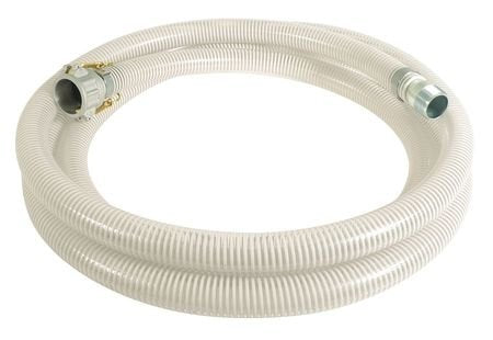 1-1/4" ID x 20 ft PVC Water Suction Hose Clear/WT