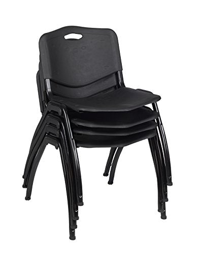 Regency M Stack Chair Black - Diamond Home USA