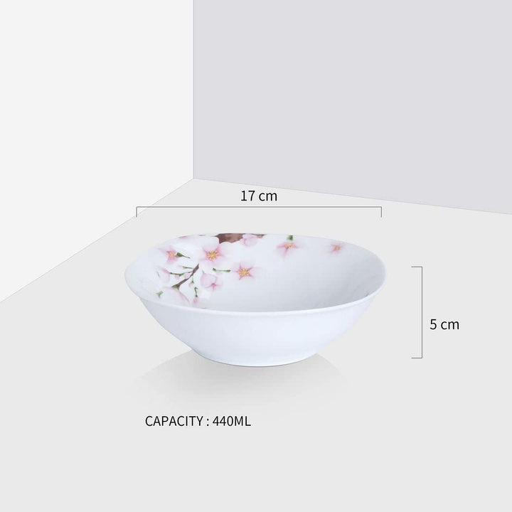 48-piece Floral Dinnerware Setservice For 12 White Solid Modern Contemporary - Diamond Home USA
