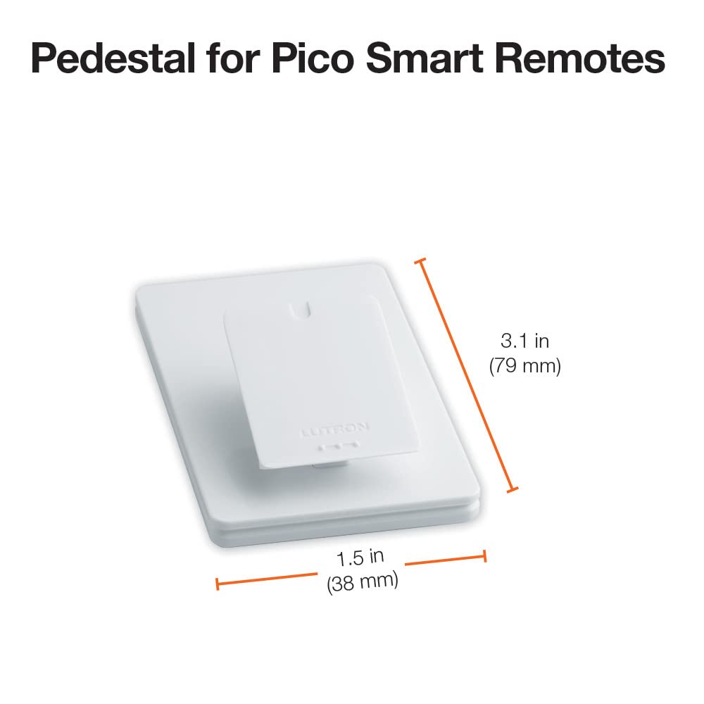 Lutron L-PED1-WH Pedestal White Single - Diamond Home USA
