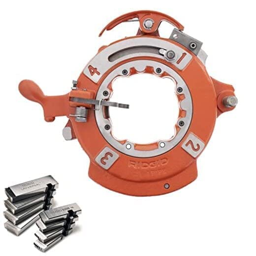 RIDGID 47750 Threading Machine Alloy NPT Pipe Dies for 1-Inch to 2-Inch - Diamond Home USA