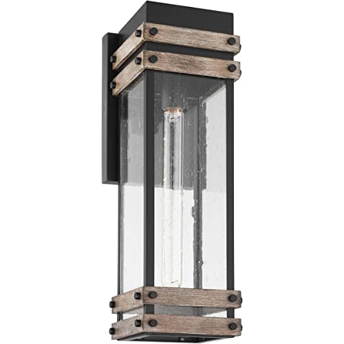 Nuvo Homestead - 1 Light Outdoor Large Wall Lantern in Rustic Industrial - Diamond Home USA