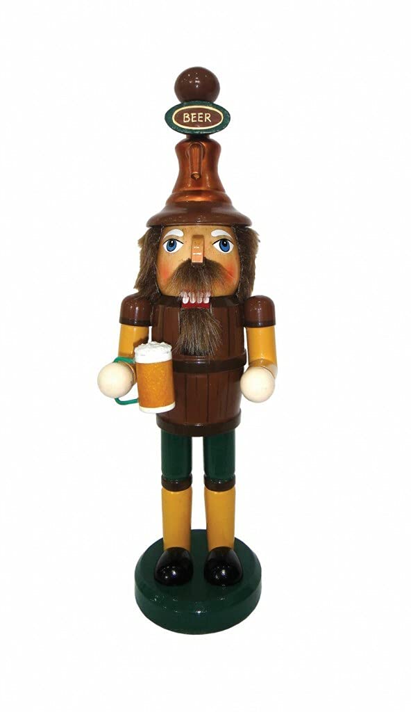 Santa's Workshop 70784 Beer Meister Nutcracker 14"