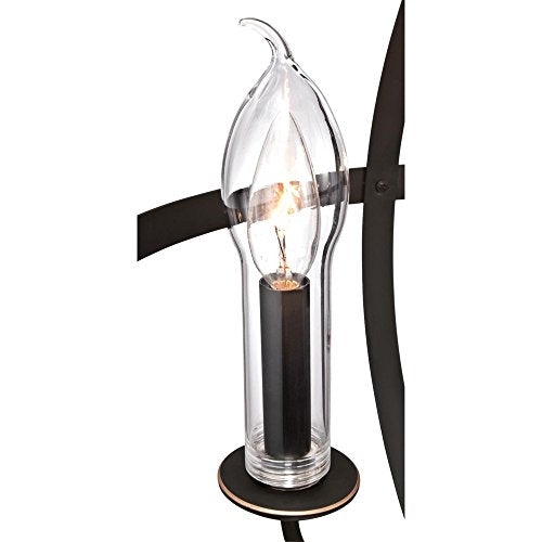 Westinghouse 6339000 Stella Mira Six-Light Outdoor Chandelier Oil Rubbed Bronze 6-Light - Diamond Home USA