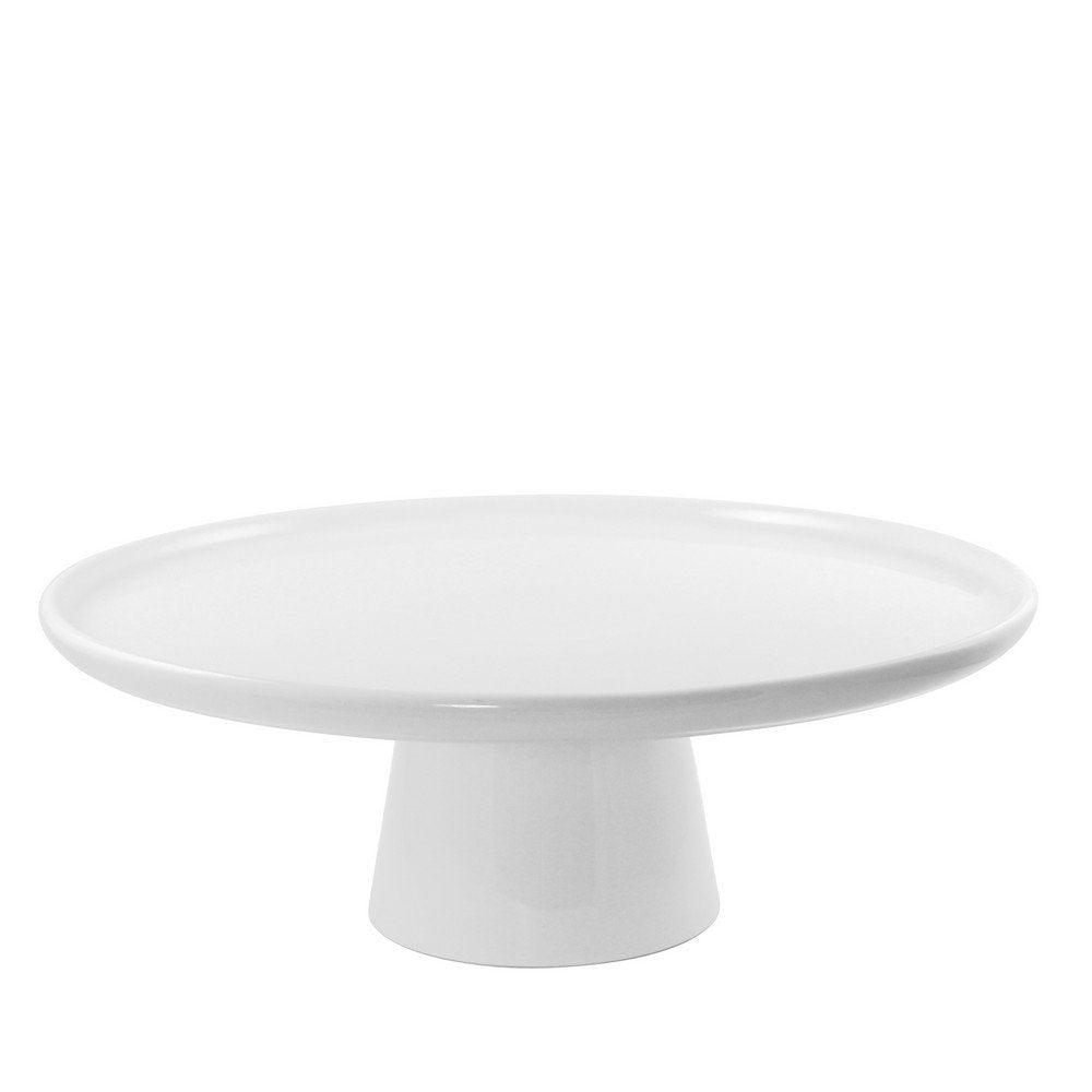 10 Strawberry Street Whittier 10.5" Cake Stand Set of 2 White