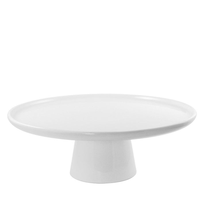 10 Strawberry Street Whittier 10.5" Cake Stand Set of 2 White