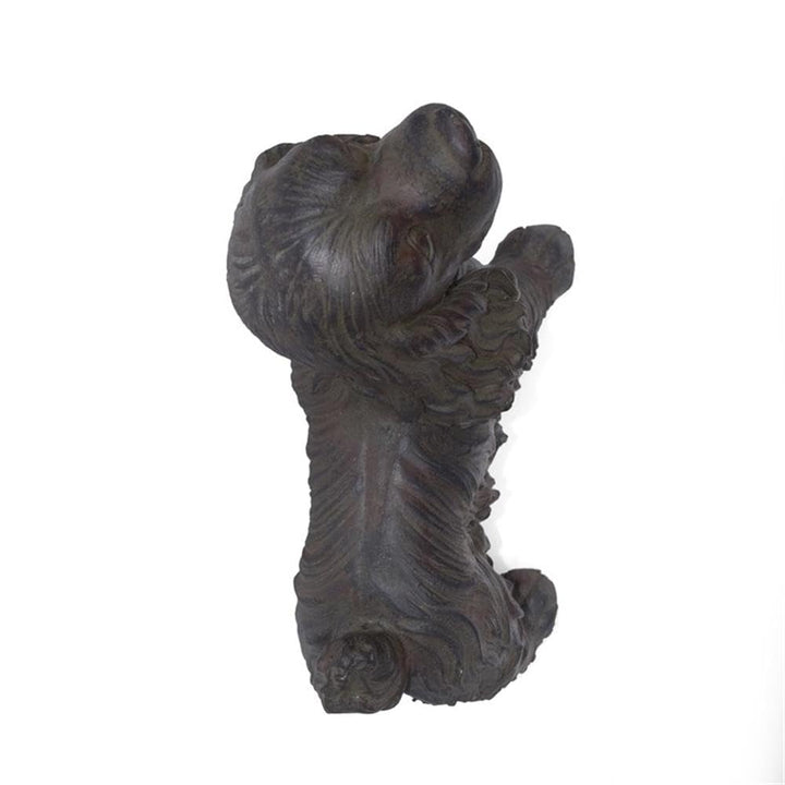 Noble House Josie Outdoor Cast Stone Cocker Spaniel Dog Garden Statue - Diamond Home USA