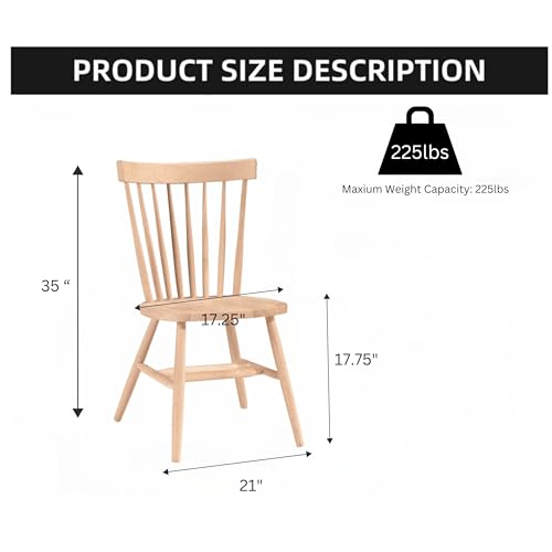 International Concepts Copenhagen Chair Unfinished - Diamond Home USA
