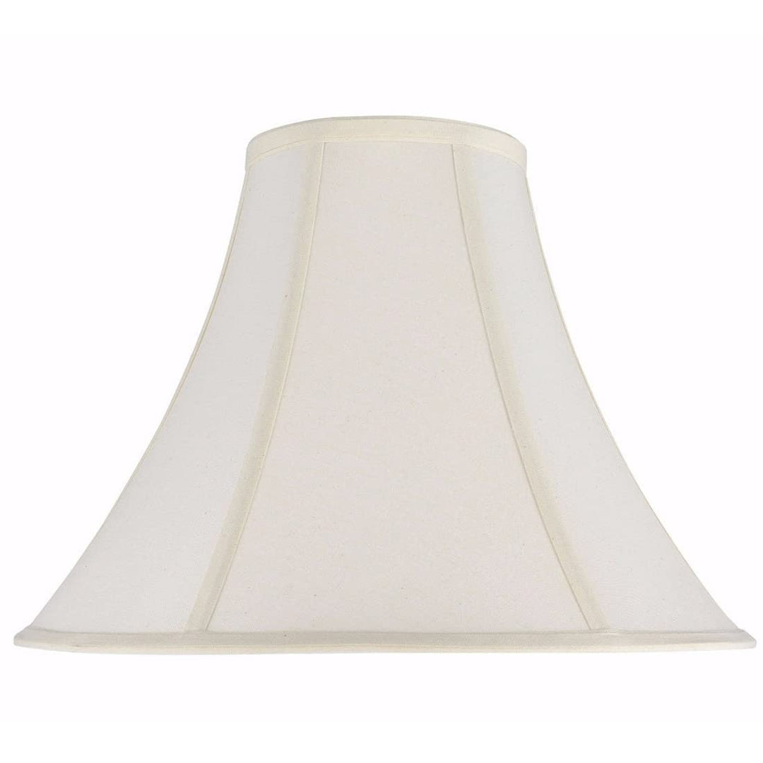 Bell Shape Spider Construction Lamp Shade In Ivory (6" X 16" 12") Beige