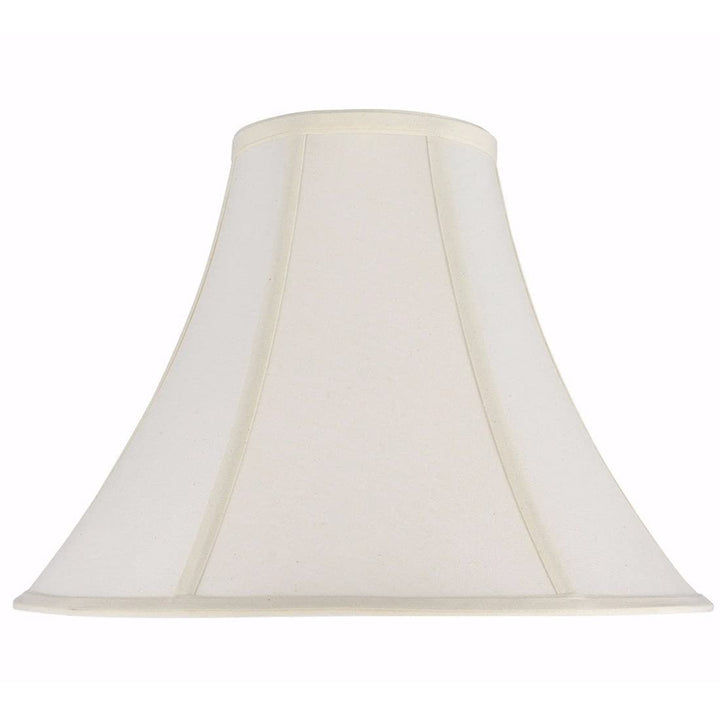 Bell Shape Spider Construction Lamp Shade In Ivory (6" X 16" 12") Beige