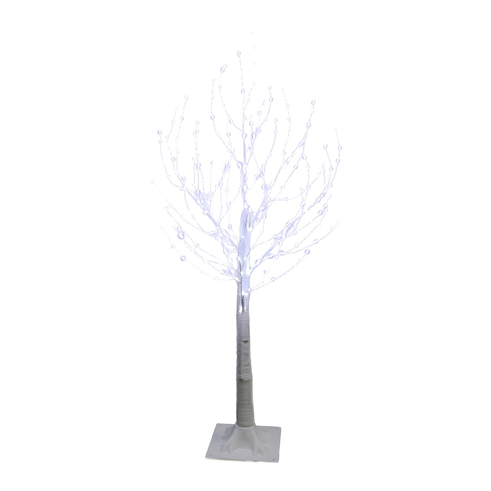 Kurt S. Adler Winter White Twig 300-Light Cool Fairy LED Tree 3-Foot