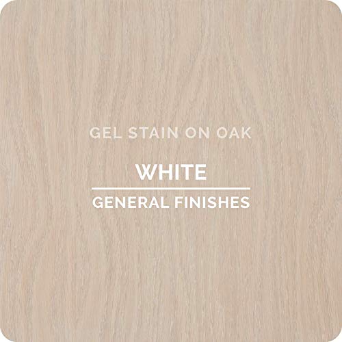 General Finishes Oil Base Gel Stain 1 Half-Pint White - Diamond Home USA