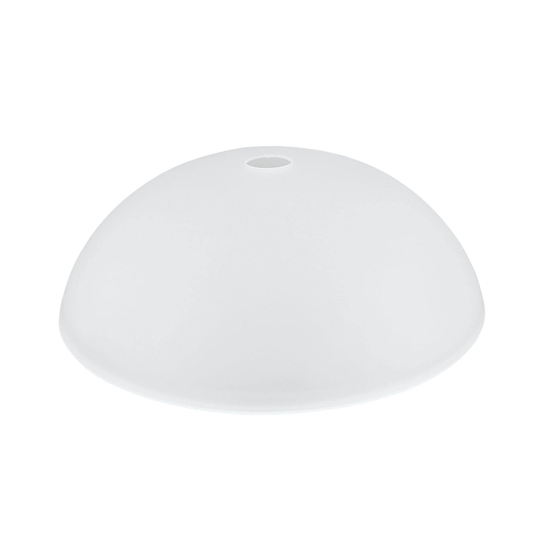 Frosted Replacement Glass Shade 5-3/8" High X 15-5/8" Diameter White - Diamond Home USA