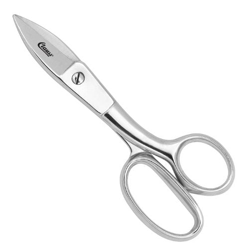 Clauss 11113 7.75-Inch Straight Hot Forged Shears with One Serrated Blade - Diamond Home USA