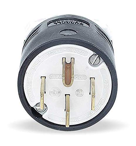 4 Wire Industrial Straight Blade Plug - HUBBELL WIRING DEVICE-KELLEMS HBL9451C