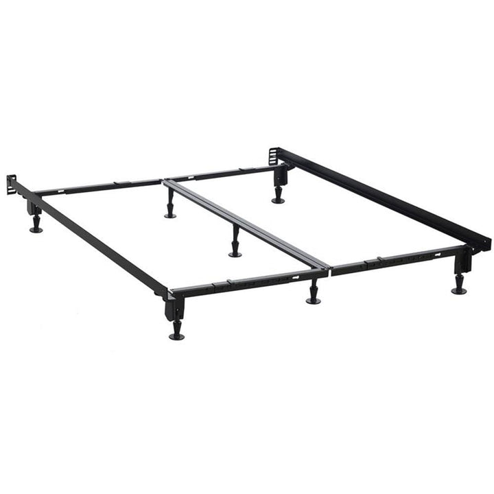 Mega Multi-Fit Bed Frame Twin/Full/Queen/King/Cal. King Heavy Duty in Coffee - Diamond Home USA