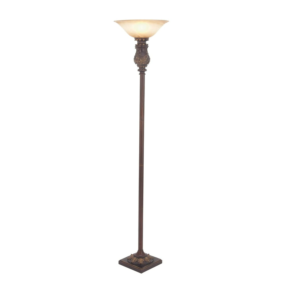 Brown Iron Traditional Floor Lamp 70 X 15 17 Modern Contemporary Bronze - Diamond Home USA