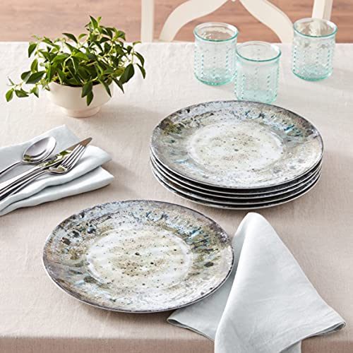 Certified International Radiance Cream Melamine 10.5" Dinner Plate Large - Diamond Home USA