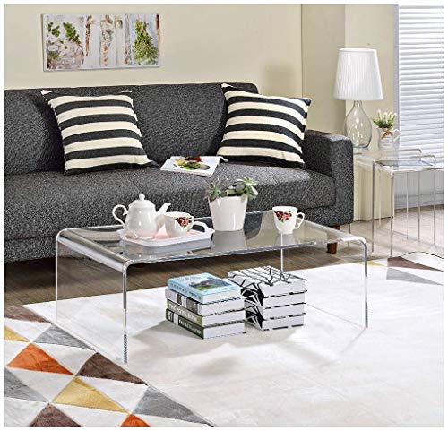 Pure Décor Acrylic Coffee Table - Diamond Home USA