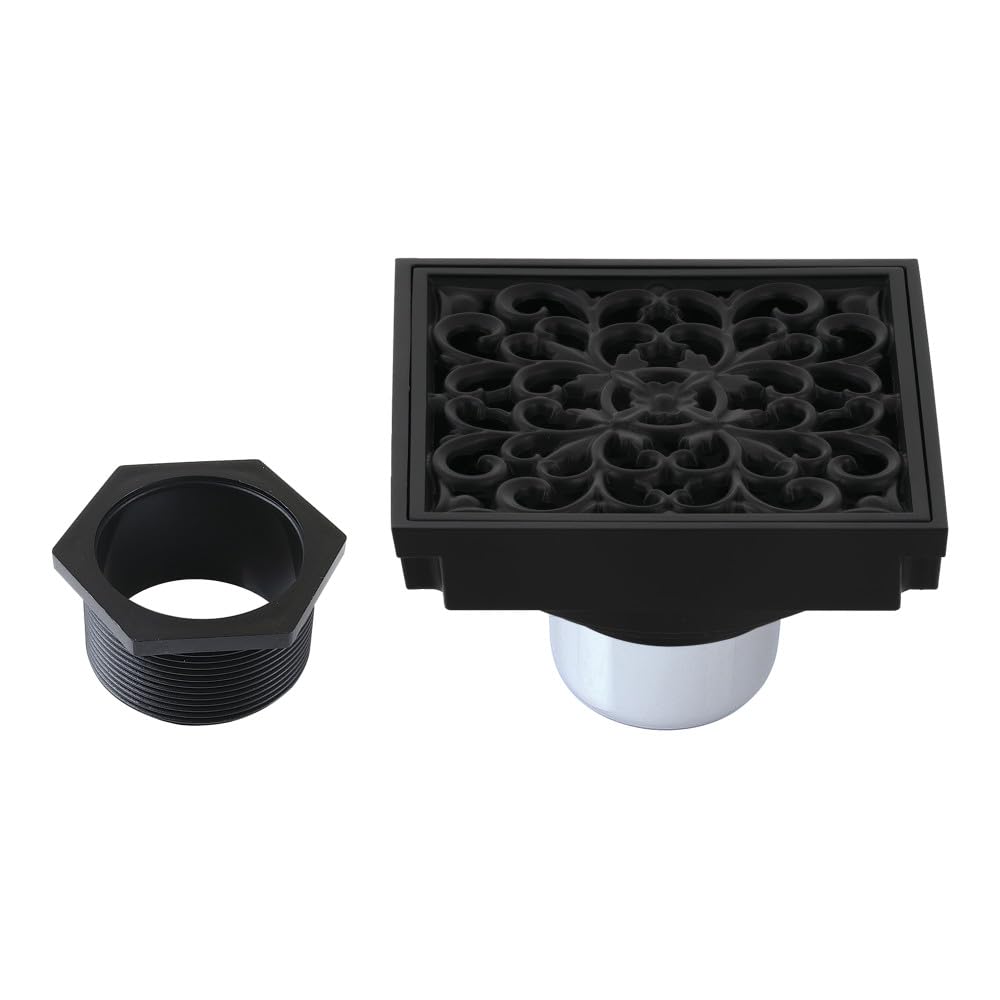 Kingston Brass BSF9771MB Watercourse Shower Drain Matte Black
