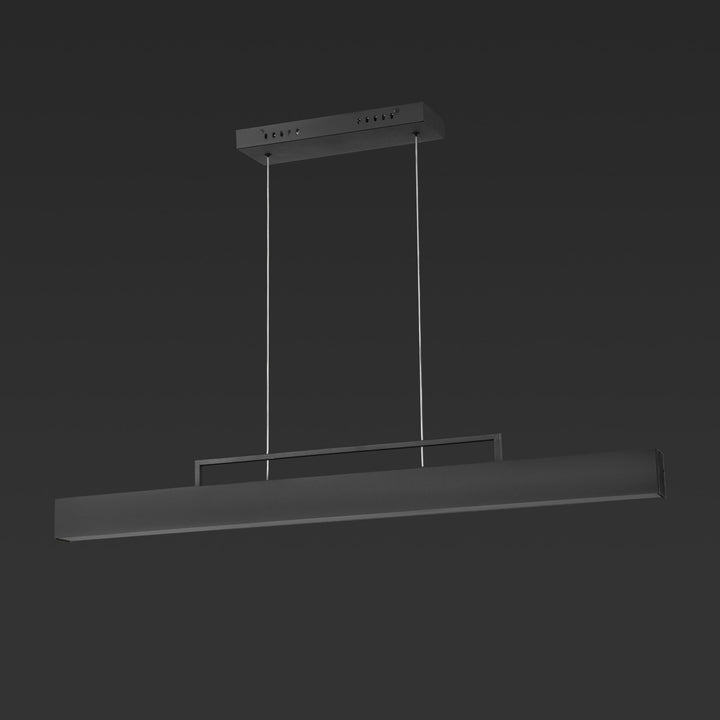 Collection 57" Linear Light 42" W X 5" D H Black Modern Contemporary Acrylic - Diamond Home USA