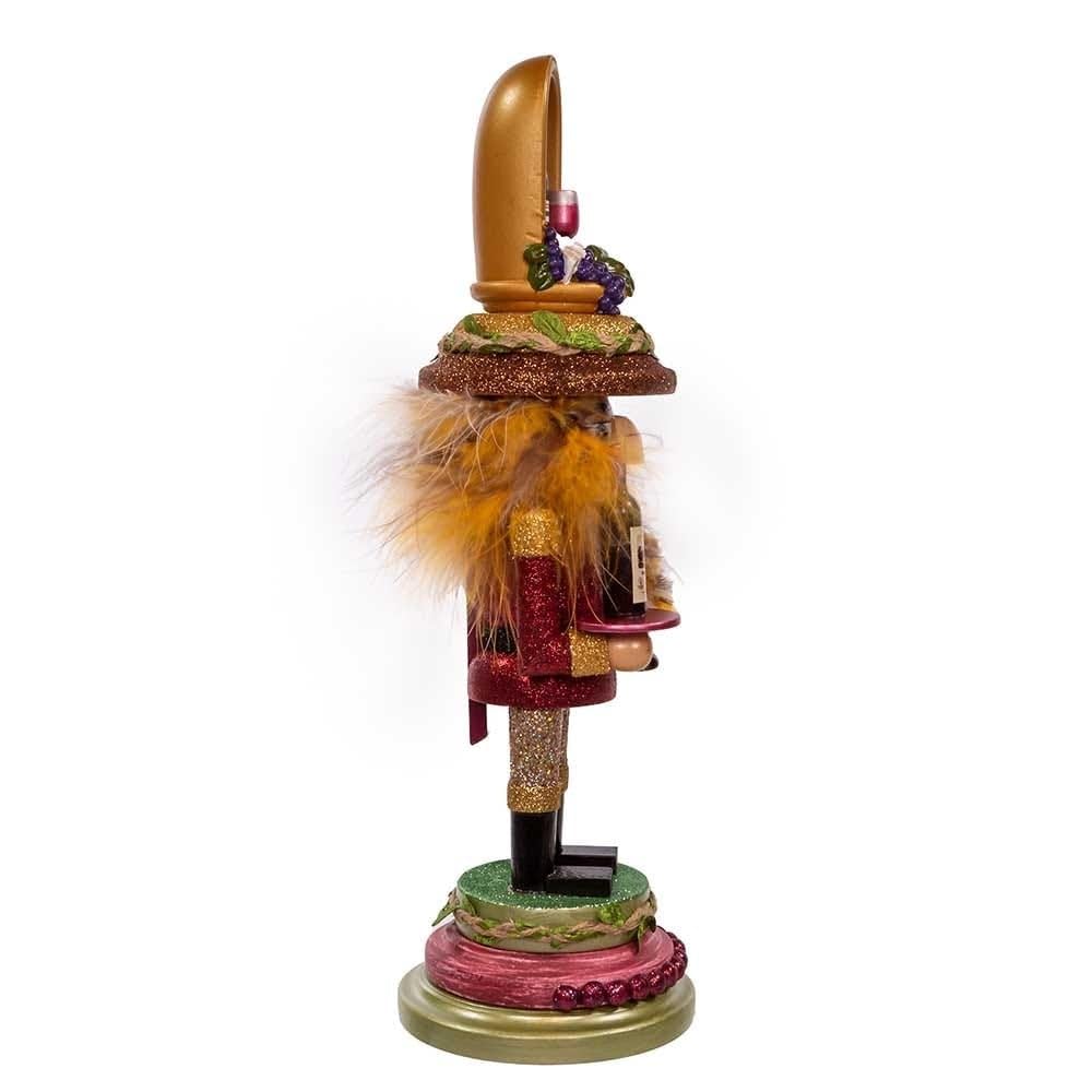 15-inch Hollywood Wine Nutcracker Multicolored - Diamond Home USA