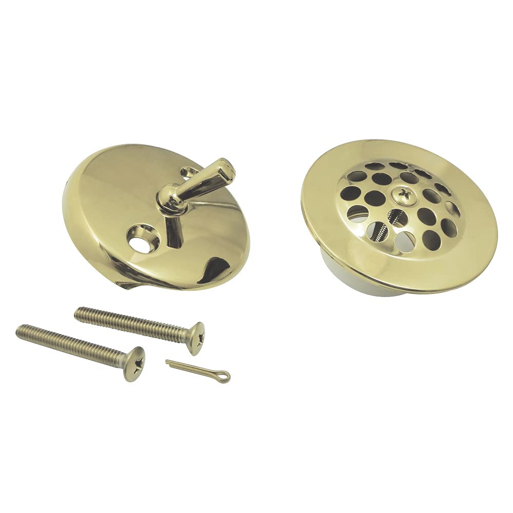 Kingston Brass DTL5305A2 Made to Match Grid Tub Drain Kit Polished Brass