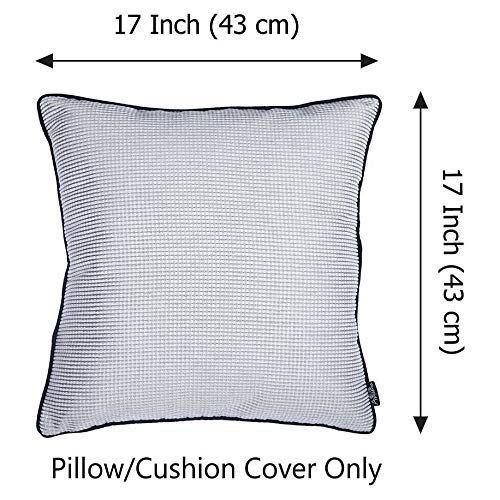 Jacquard Throw Pillow Cover Multi Color Traditional Polyester Removable - Diamond Home USA