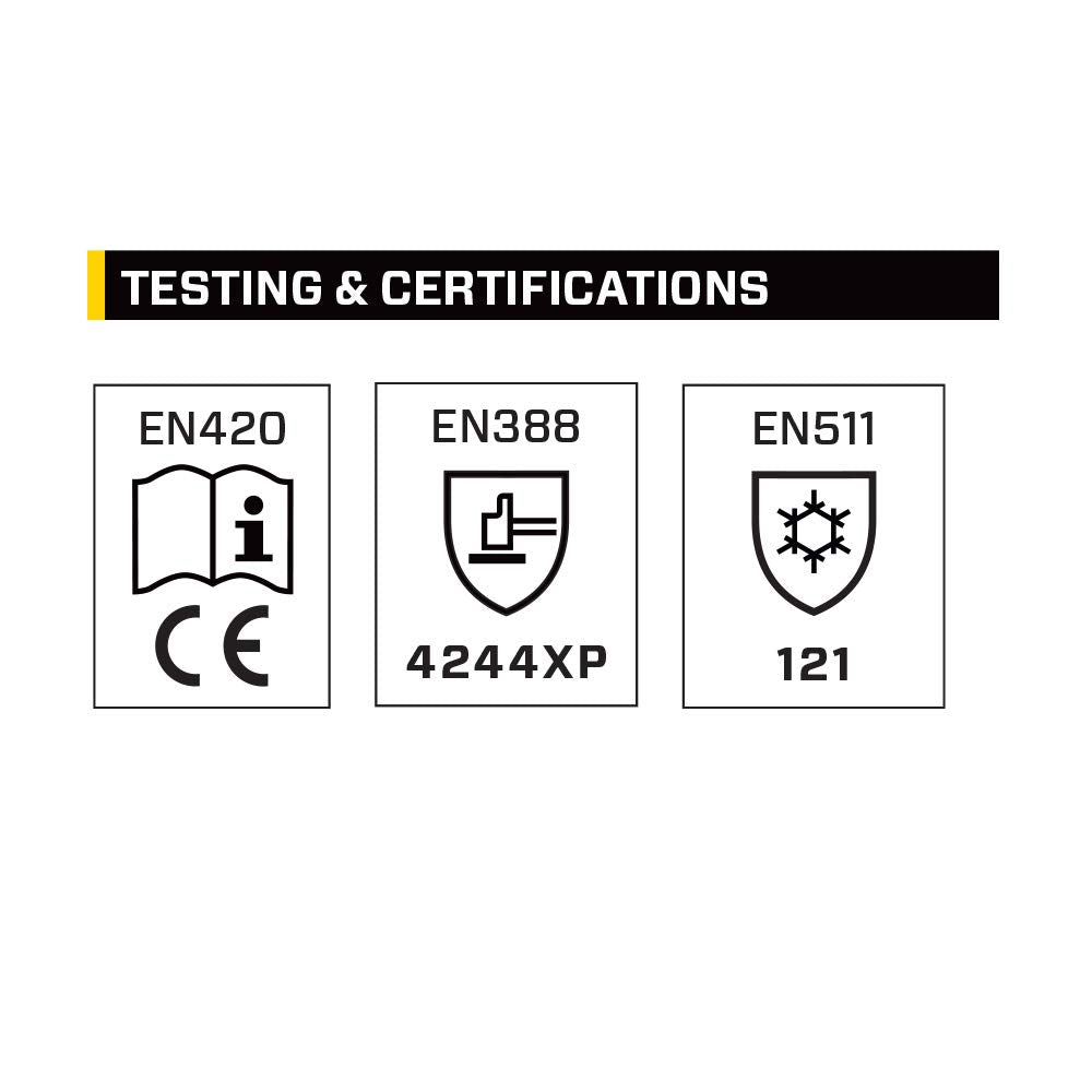 Ringers Gloves Extrication Barrier One Glove High Visibility Lime - 327-10 - Diamond Home USA