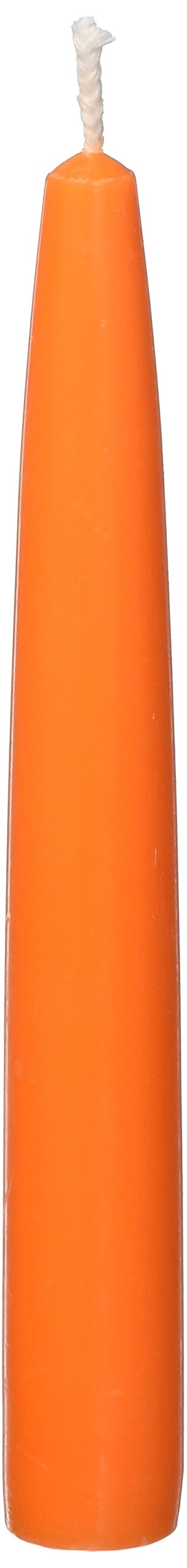 Zest Candle Orange 6 Inch Taper Candles 6" 12 Count