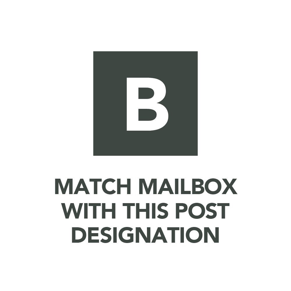 Gibraltar oxes Elite Large Capacity Galvanized Steel White Post-Mount - Diamond Home USA