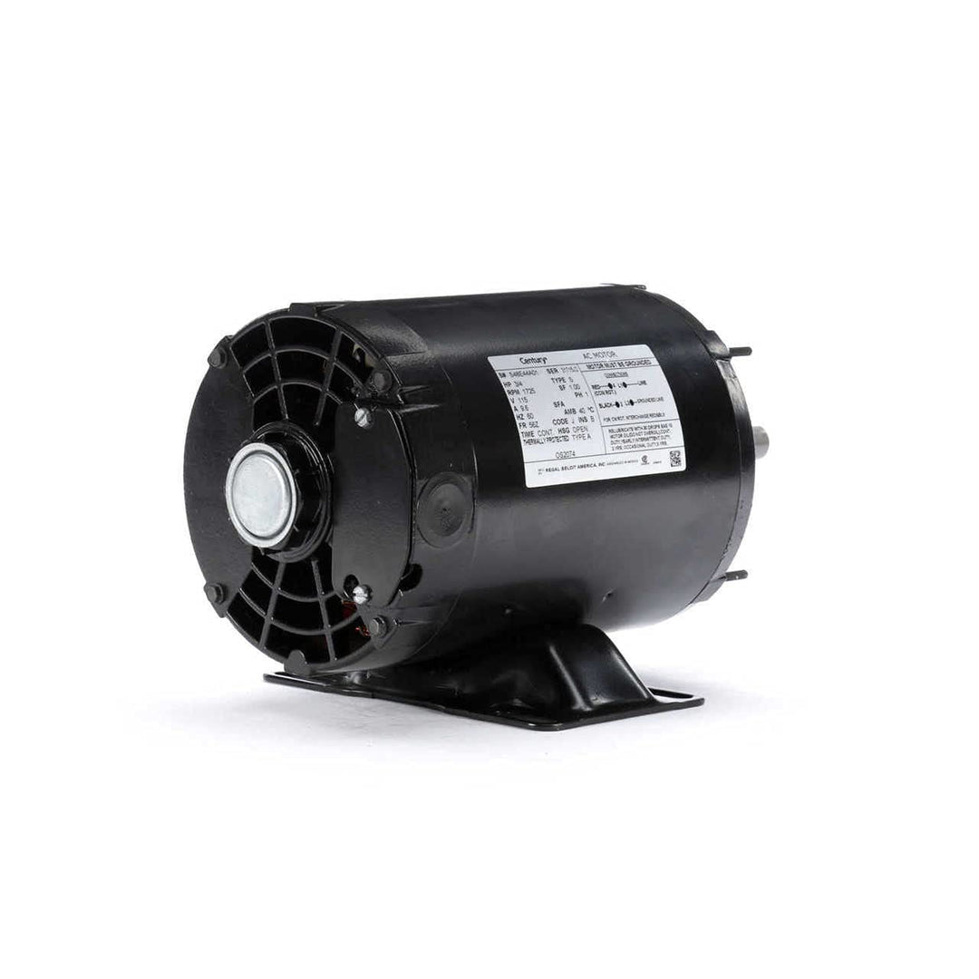 3/4 hp 1725 RPM 56Z Frame 115V Split Phase Rigid Base Motor Century # OS2074 - Diamond Home USA