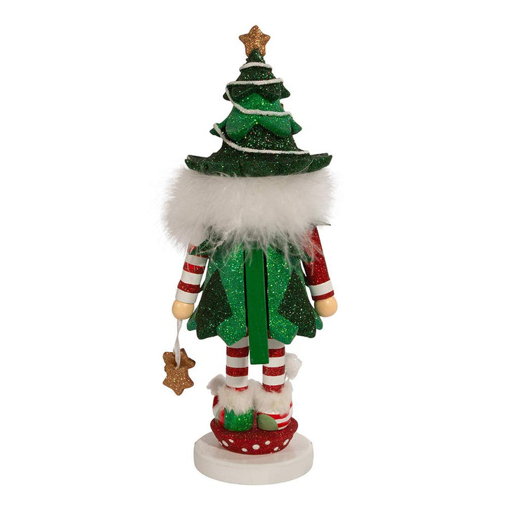 Kurt S. Adler HA0566 Hollywood Jolly Tree Christmas Hat Nutcracker Multi-Colored - Diamond Home USA