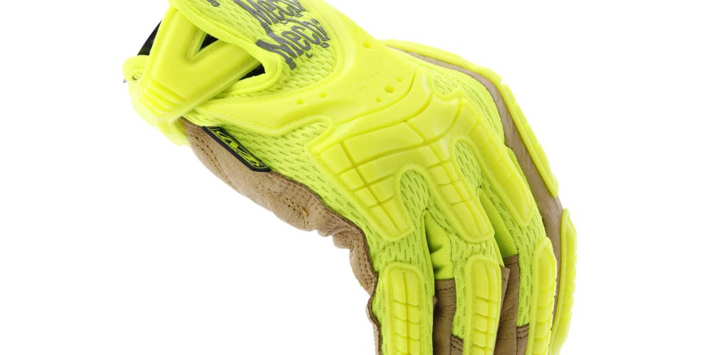 Mechanix Wear: Hi-Viz CG Heavy Duty Work Gloves (Medium Fluorescent Yellow) - Diamond Home USA