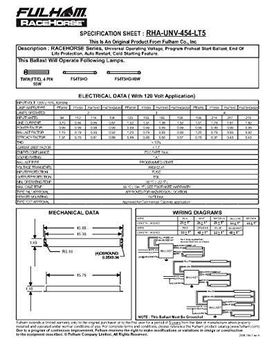 Fulham Lighting FHEC35G FireHorse-Exit and Emergency Light Combo-Thin LED - Diamond Home USA