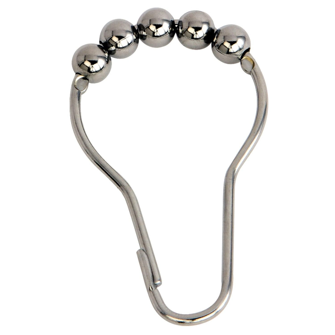 Kingston Brass Edenscape Roller Ball Shower Curtain Rings (12 pcs/Set) Polished Chrome