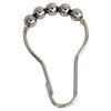 Kingston Brass Edenscape Roller Ball Shower Curtain Rings (12 pcs/Set) Polished Chrome