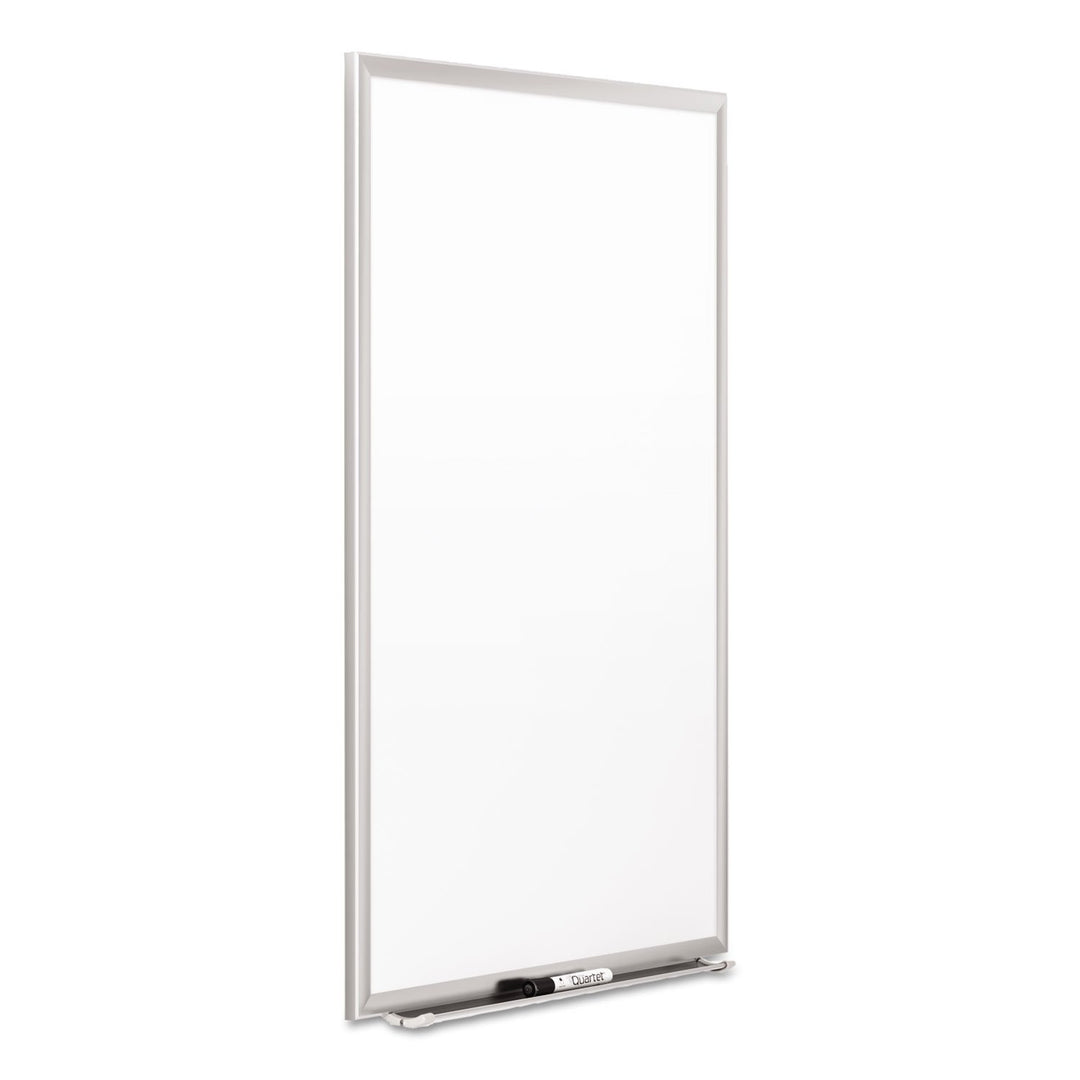 Quartet Magnetic Porcelain Whiteboard 2' x 3' White Board Premium Duramax Silver - Diamond Home USA
