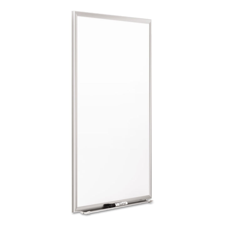 Quartet Magnetic Porcelain Whiteboard 2' x 3' White Board Premium Duramax Silver - Diamond Home USA