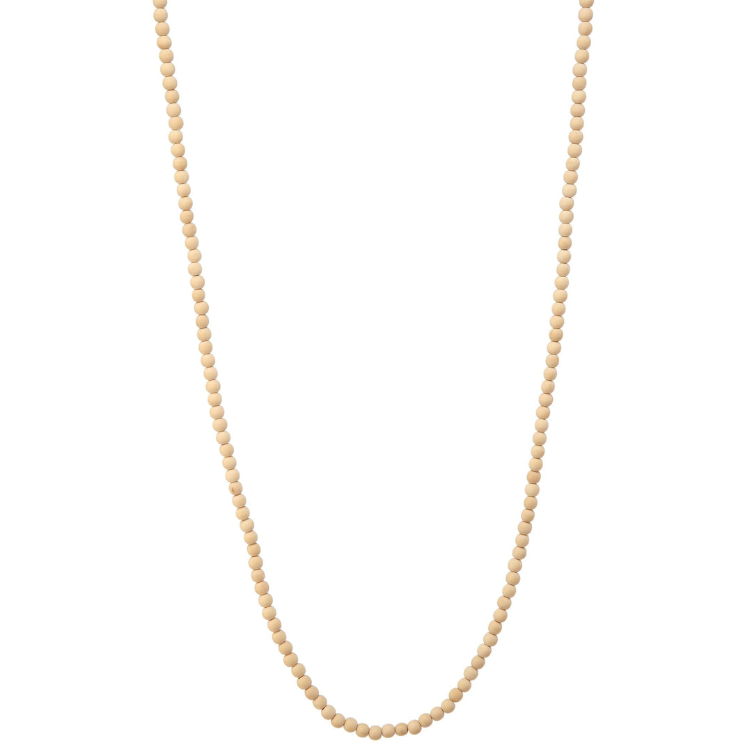 72" Solid Wood Bead Garland Set of 2 Ivory 72-inch Un-lit - Diamond Home USA