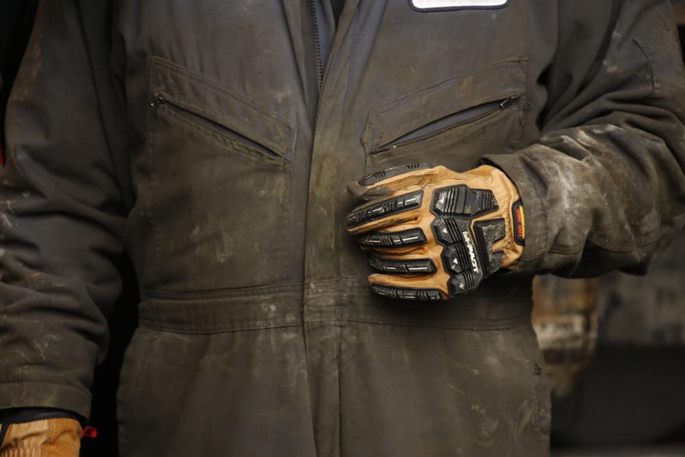 Mechanix Wear: Durahide M-Pact Driver F9-360 Leather Work Gloves: All Around - Diamond Home USA